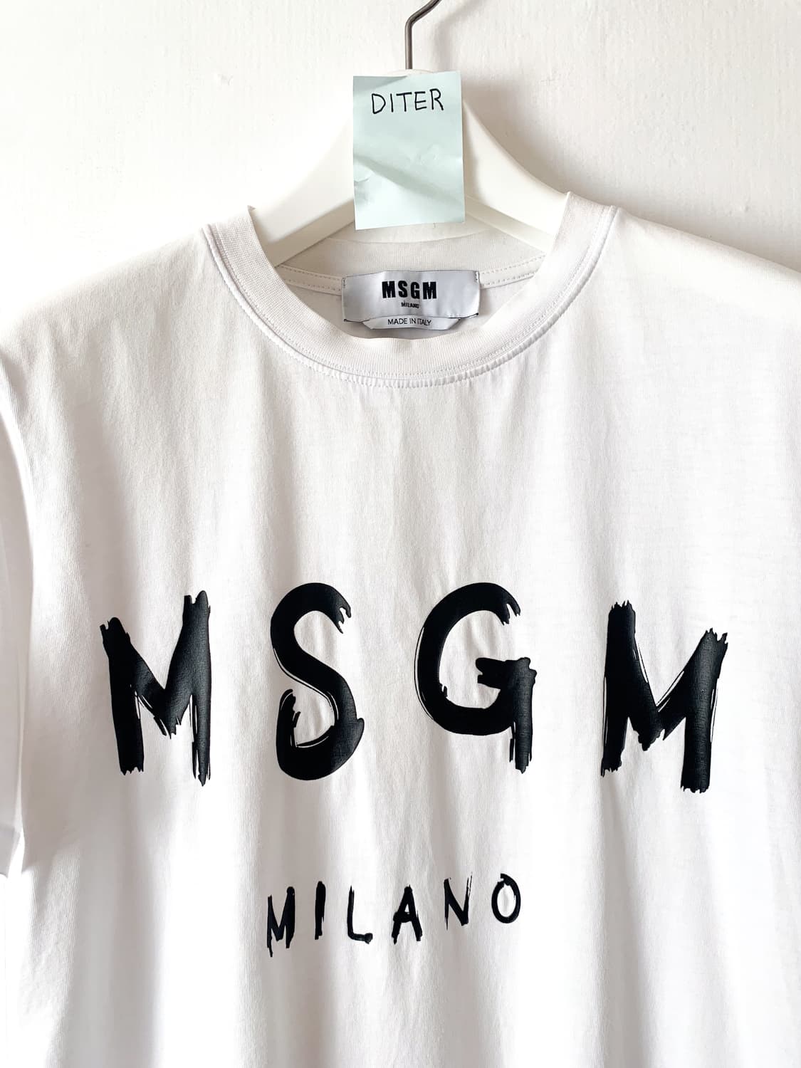 [S] MSGM 로고 프린트 반팔 티셔츠 상품이미지6