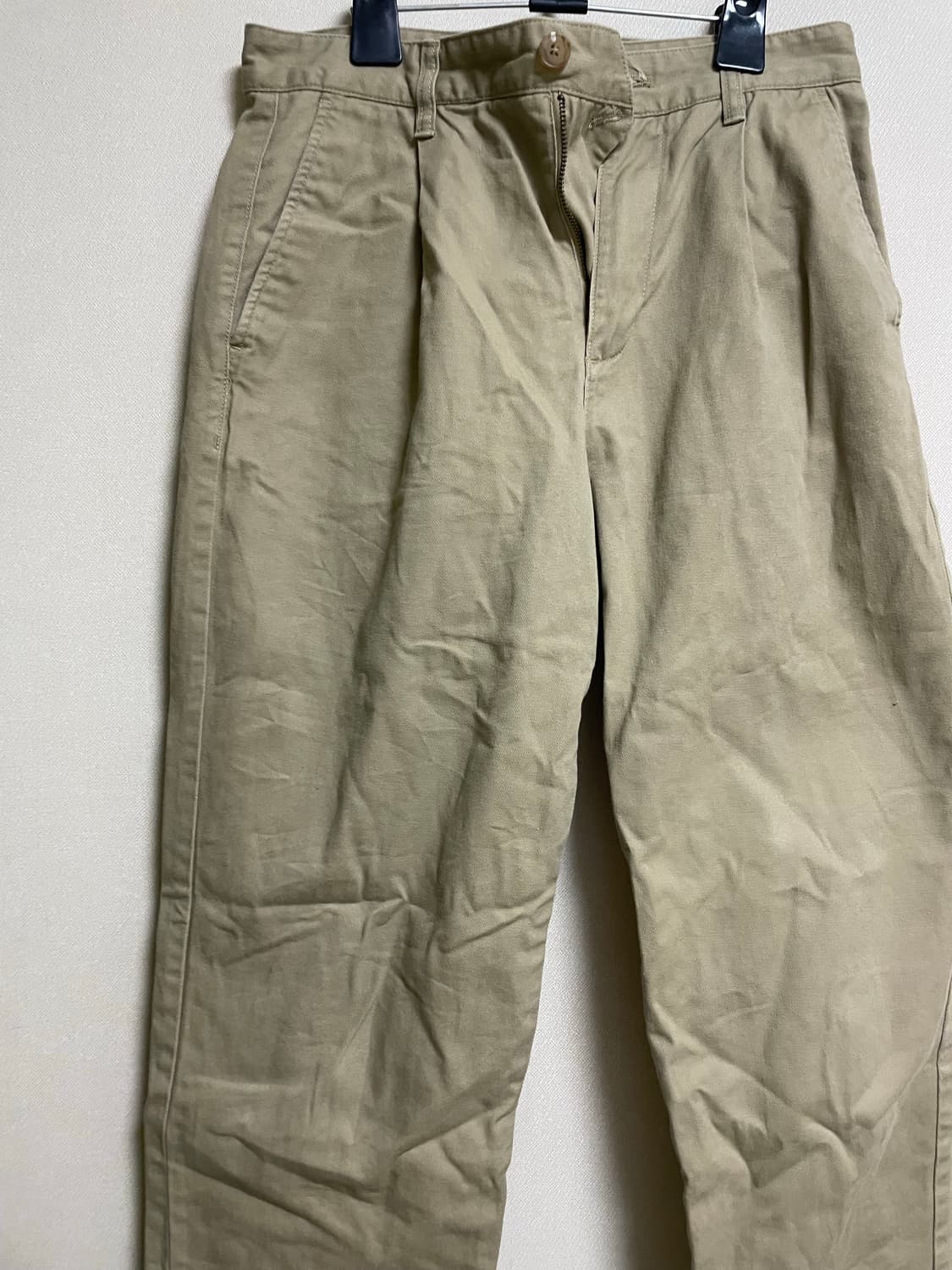 무신사스텐다드 원턱 와이드 치노팬츠 상품이미지3