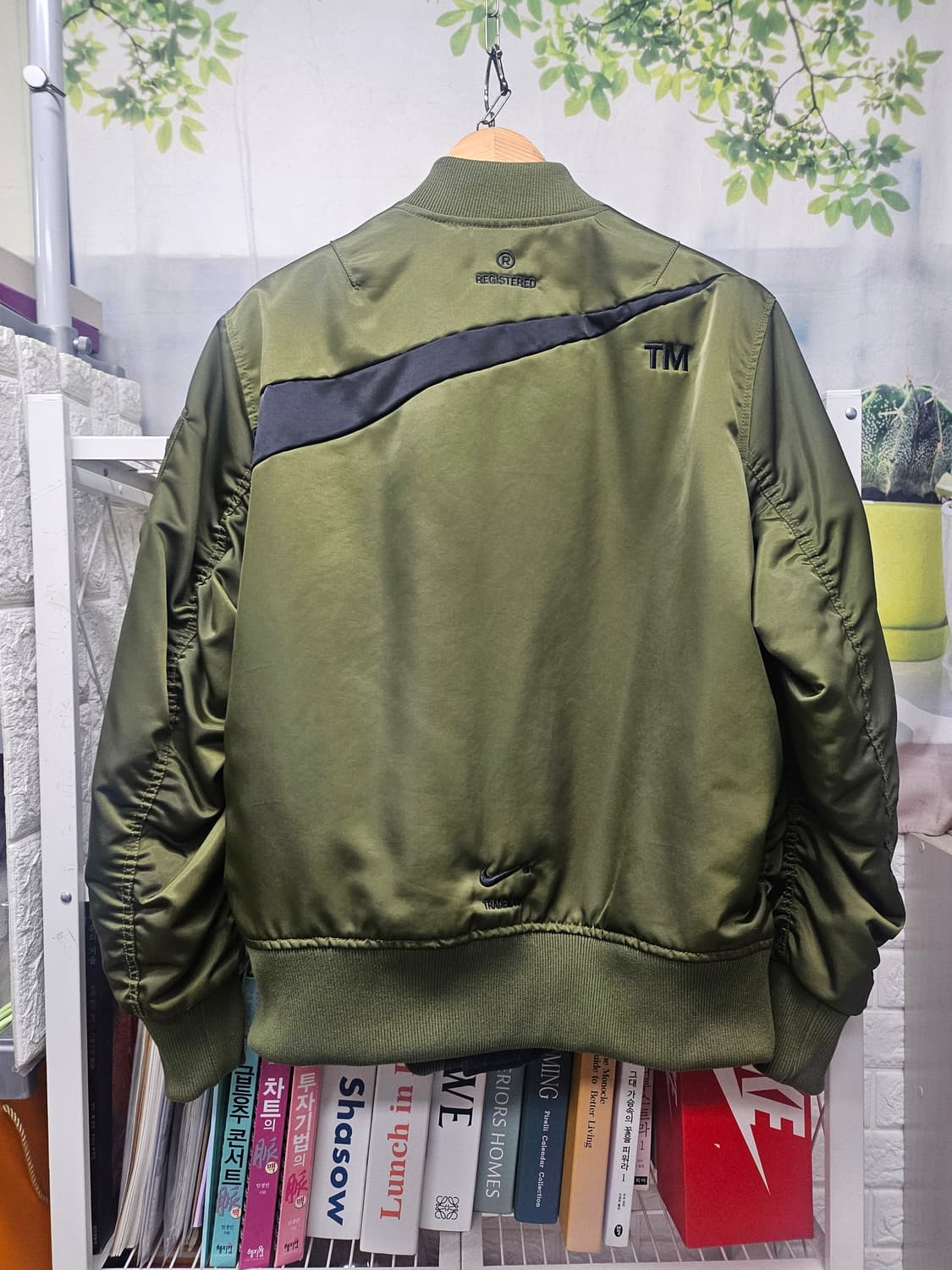 나이키 빅스우시 항공패딩점퍼 105 써마핏 양면 봄버자켓 블루종 XD42 상품이미지5