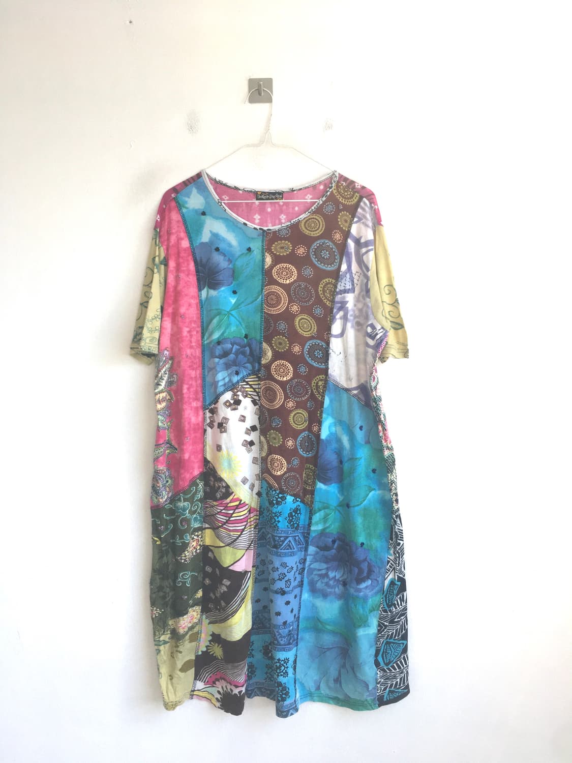 jpn vintage 오리엔탈 패턴 박시 원피스 상품이미지4