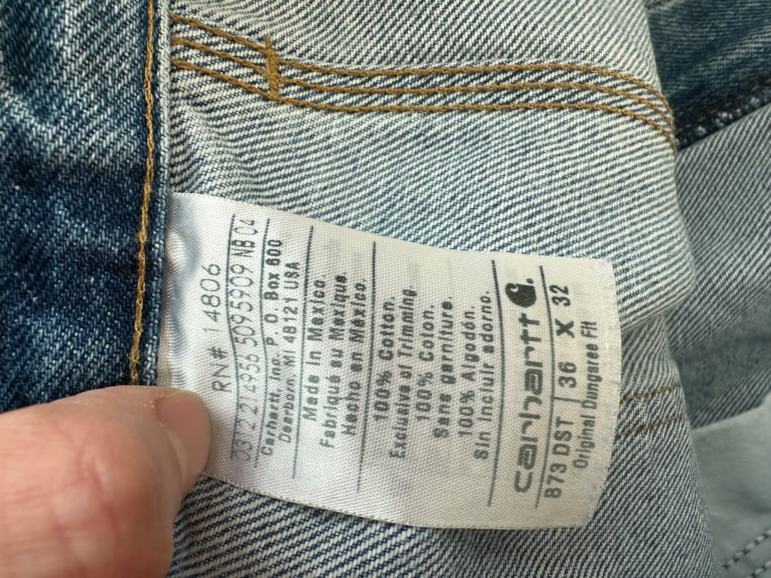 칼하트 더블니 b73 덩가리핏 36x32 상품이미지4