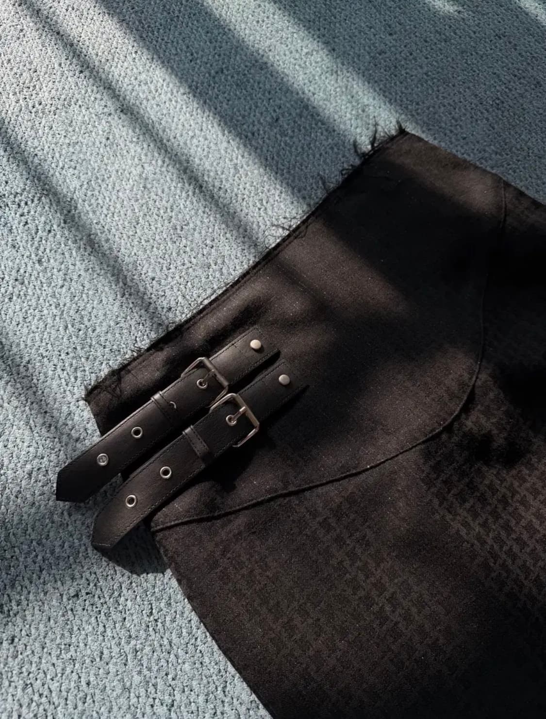 Dared 데어드 버클 벨트 스커트 상품이미지2