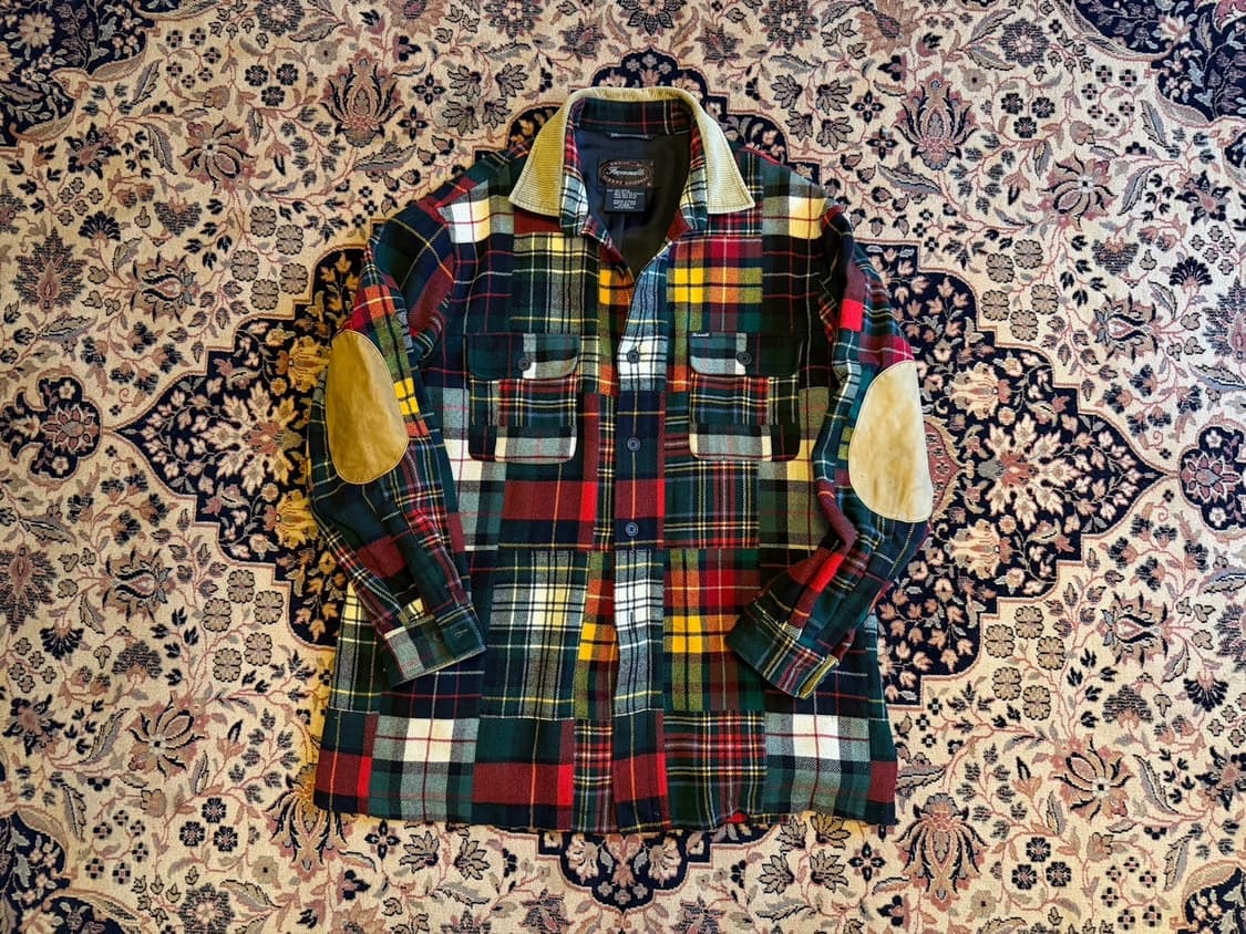 파쏘나블 트위드 패치워크 자켓 105 상품이미지2