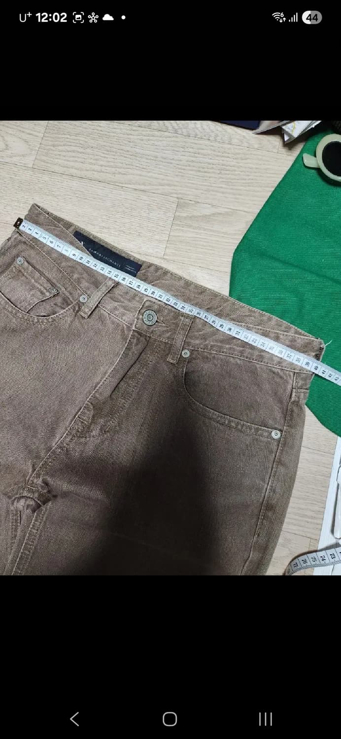 ARMANI 브라운 데님 진 청바지 아르마니 알마니 팬츠 상품이미지8