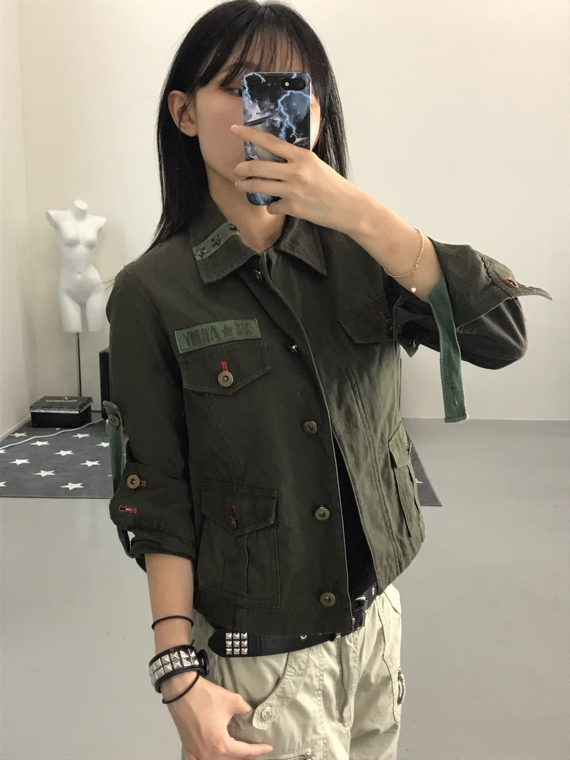 Jpn Khaki military Jacket 상품이미지3