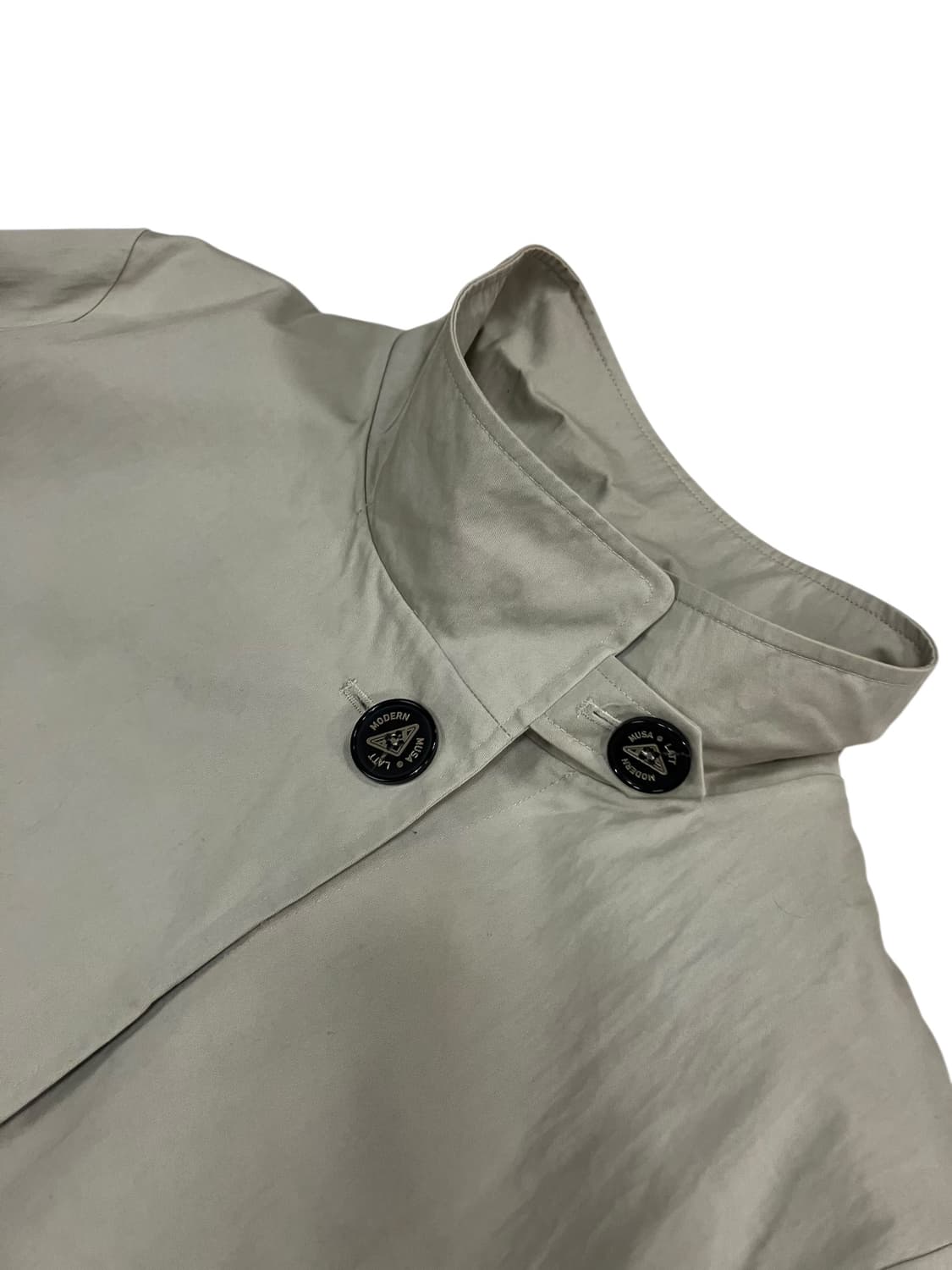 LÄTT 면 혼방 롱 코트 자켓 M 상품이미지3