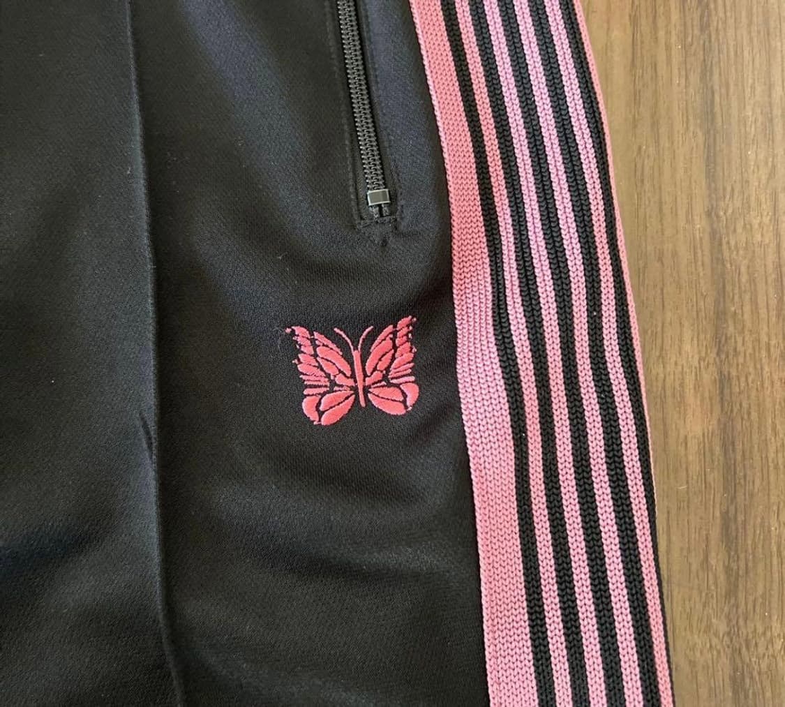 니들스 트랙 팬츠 폴리 스무스 블랙 내로우 핏 상품이미지3