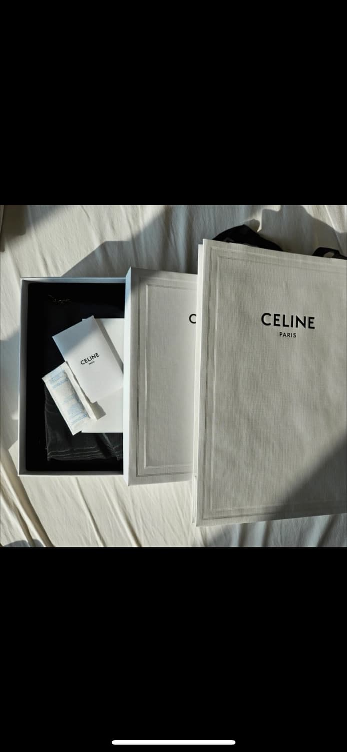 셀린느 마고 체인 지갑 블랙 상품이미지5