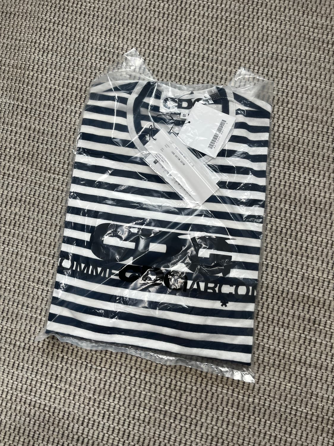 꼼데가르송 CDG 스트라이프 롱슬리브 상품이미지1
