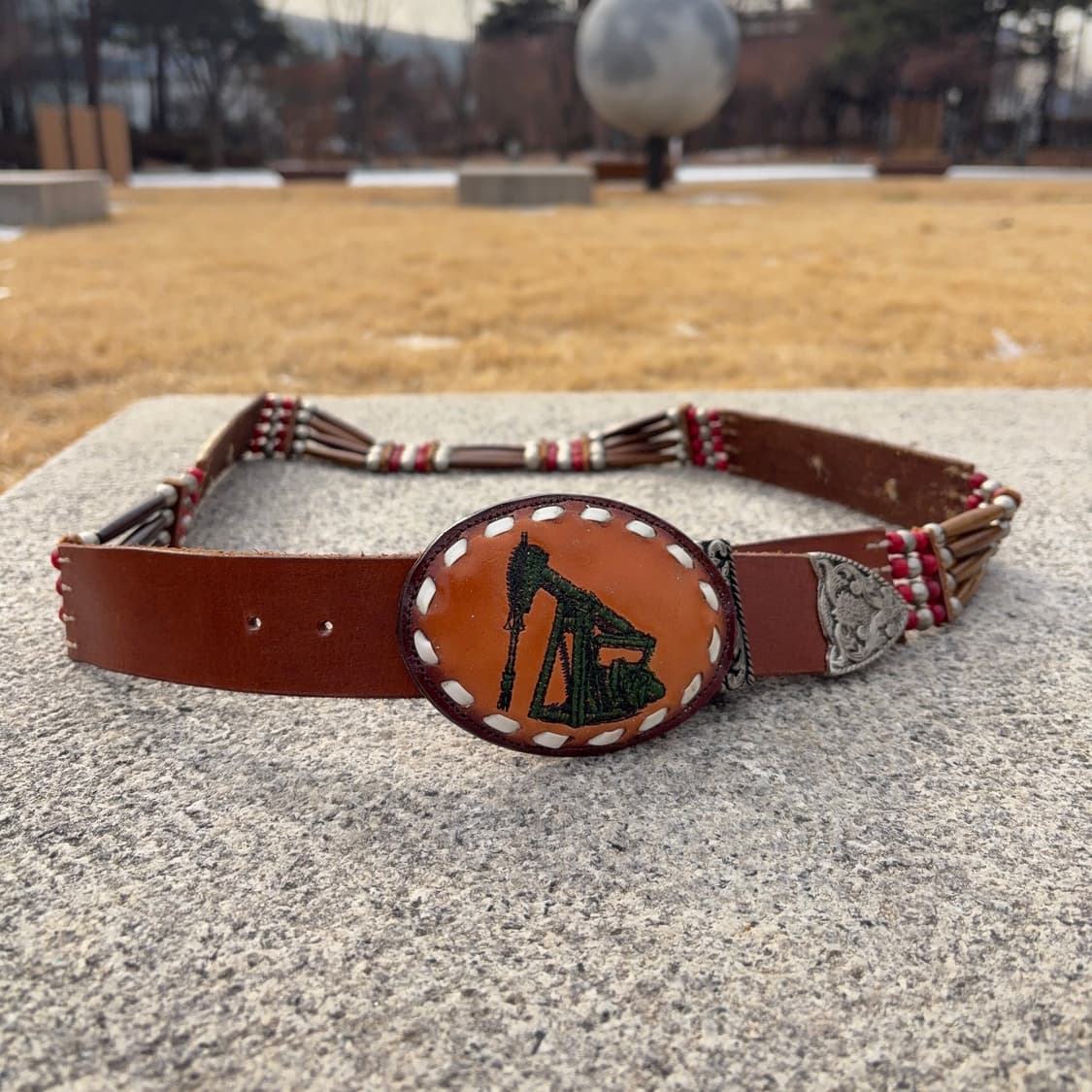 노코나 Nocona 가죽 자수 웨스턴 버클  상품이미지9