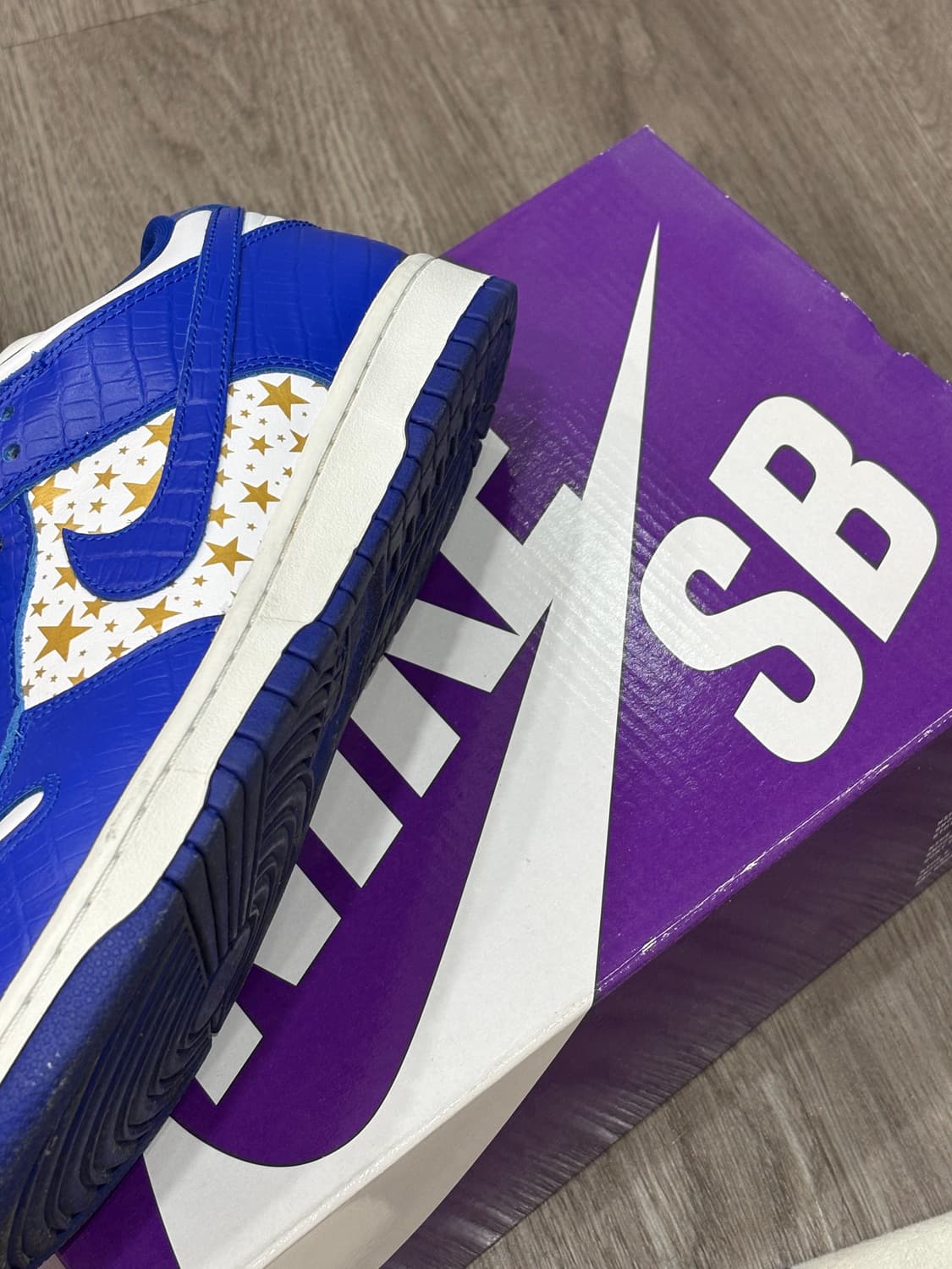 (270) 슈프림 x 나이키 덩크 로우 블루 상품이미지7