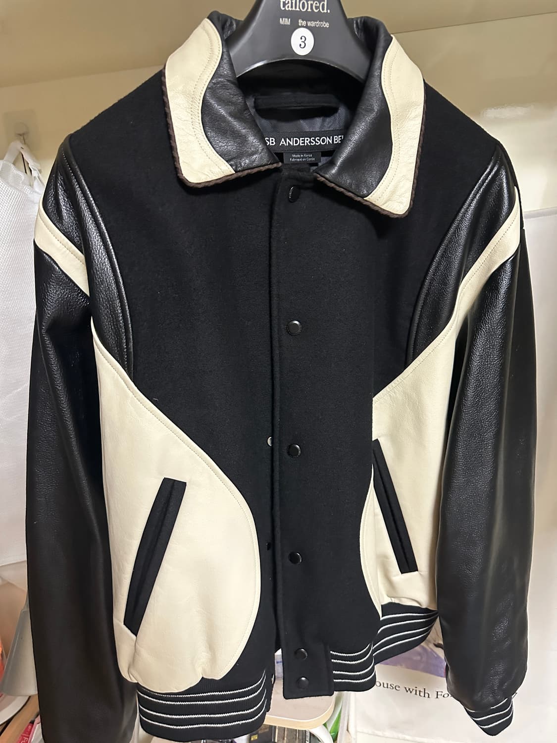 앤더슨벨 바시티 자켓 상품이미지2