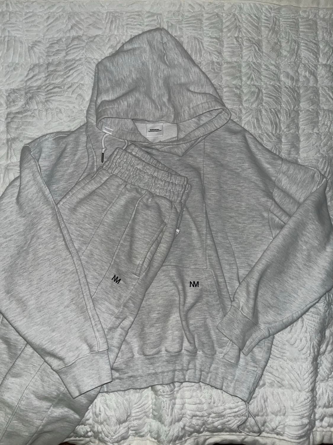 노매뉴얼 스웨트 스웻 셋업  상품이미지7