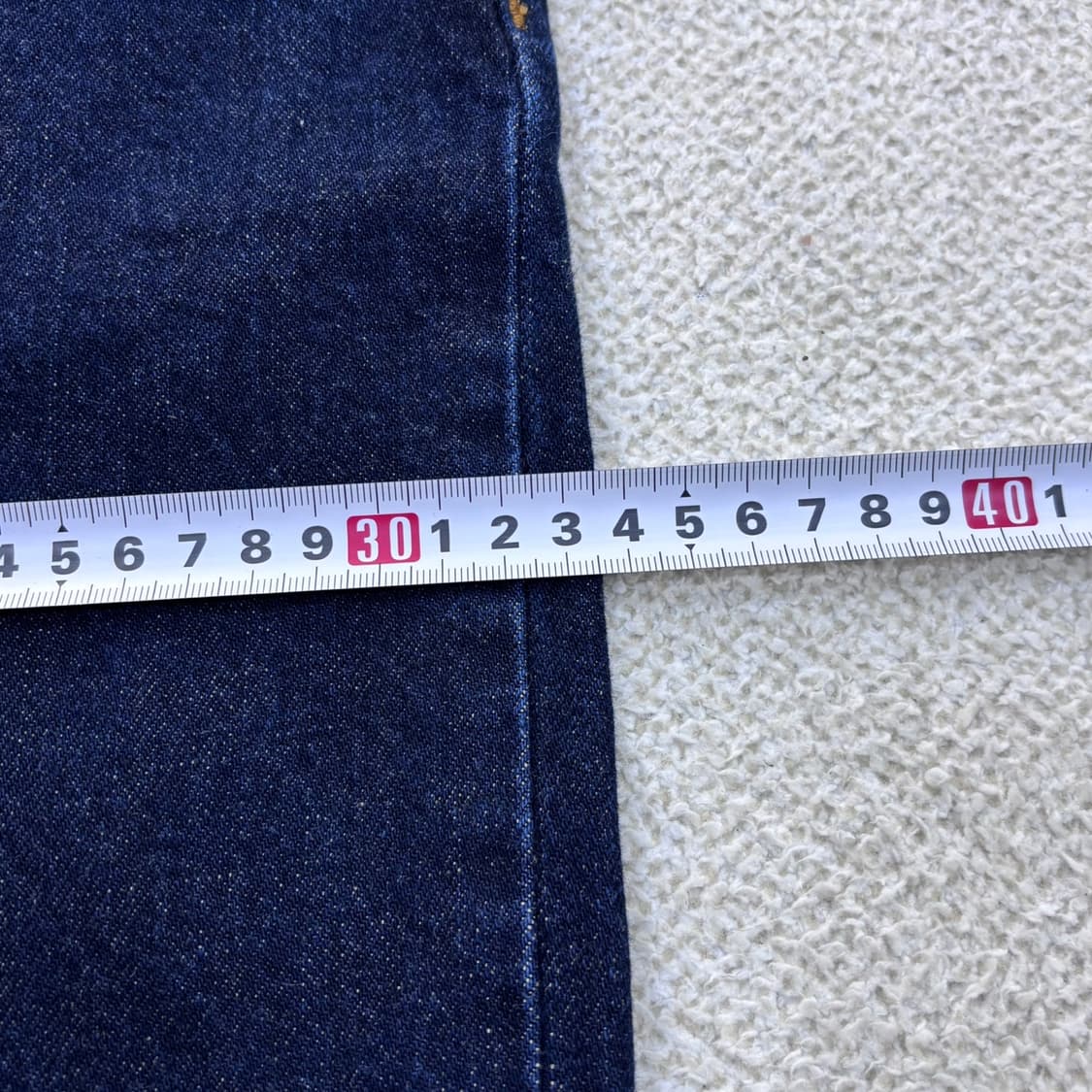 EU44 자라 다크 블루 데님 팬츠 0423E 상품이미지8
