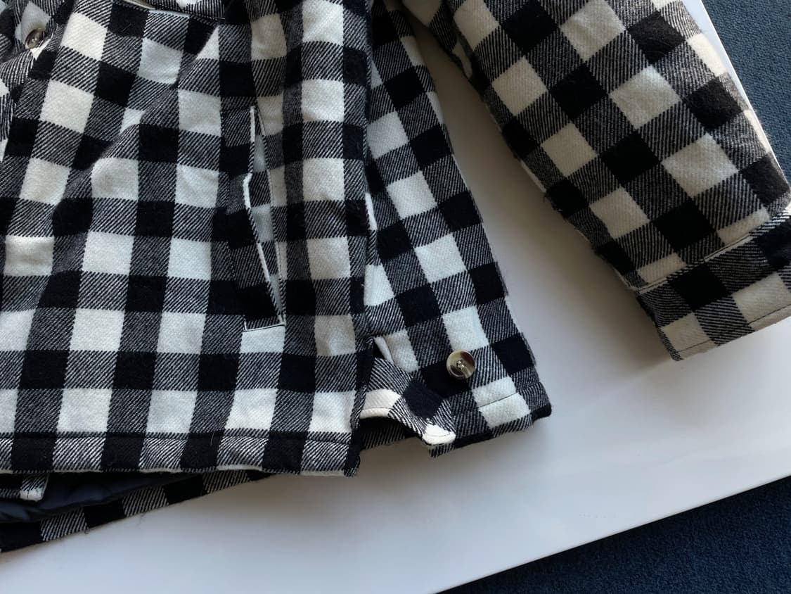 Checkerboard pattern padded ho 상품이미지3