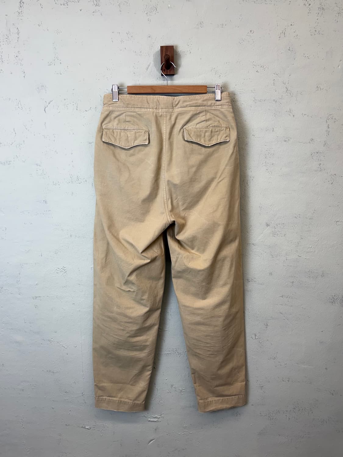 폴로랄프로렌 큐알라벨 릴렉스핏 플리츠 팬츠 상품이미지2