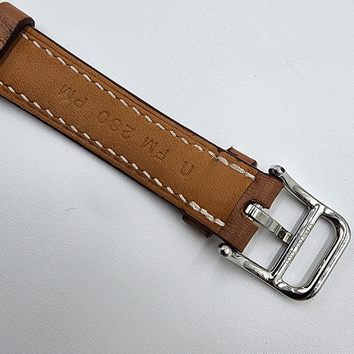 애플X에르메스 애플워치 시리즈8 41mm 용 골드 더블 스트랩 상품이미지3