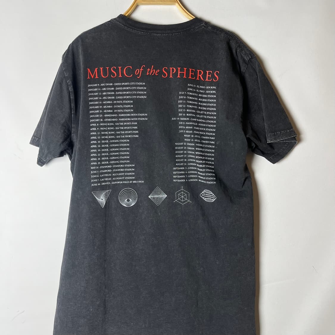 [Band Tees] 콜드플레이 에일리언 티셔츠 상품이미지2