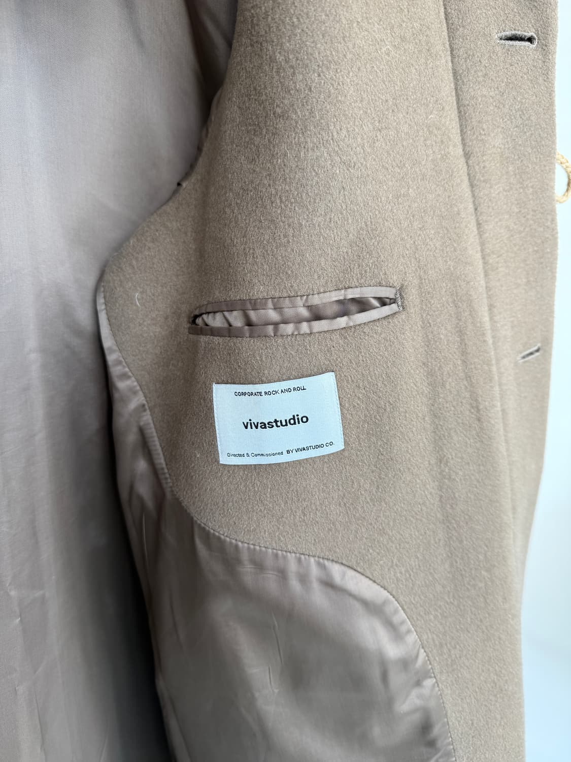 비바스튜디오 vivastudio 더플코트 베이지 상품이미지6