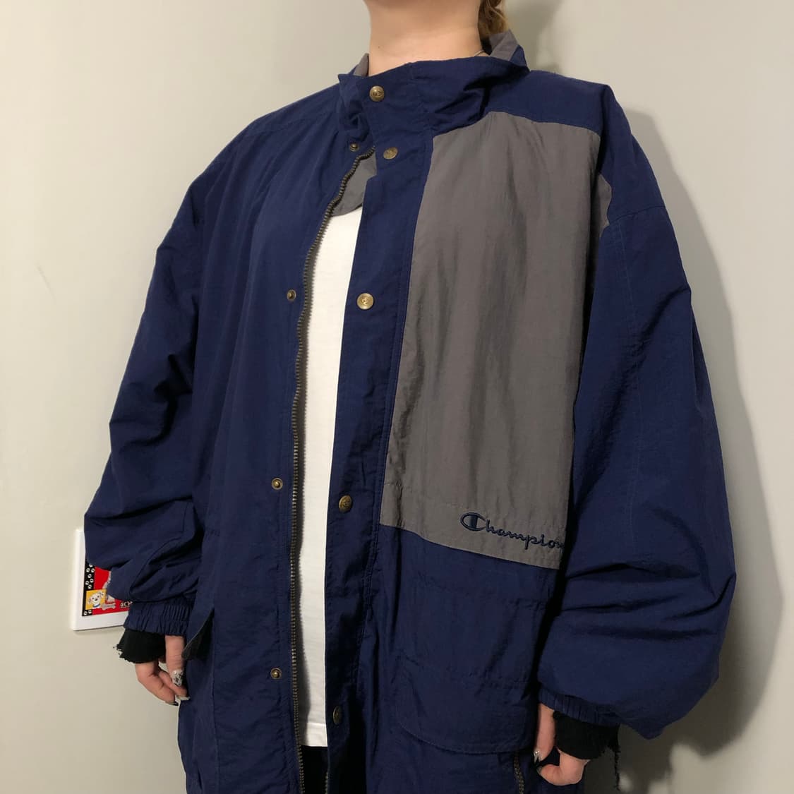 챔피언 일제 바람막이자켓  상품이미지4
