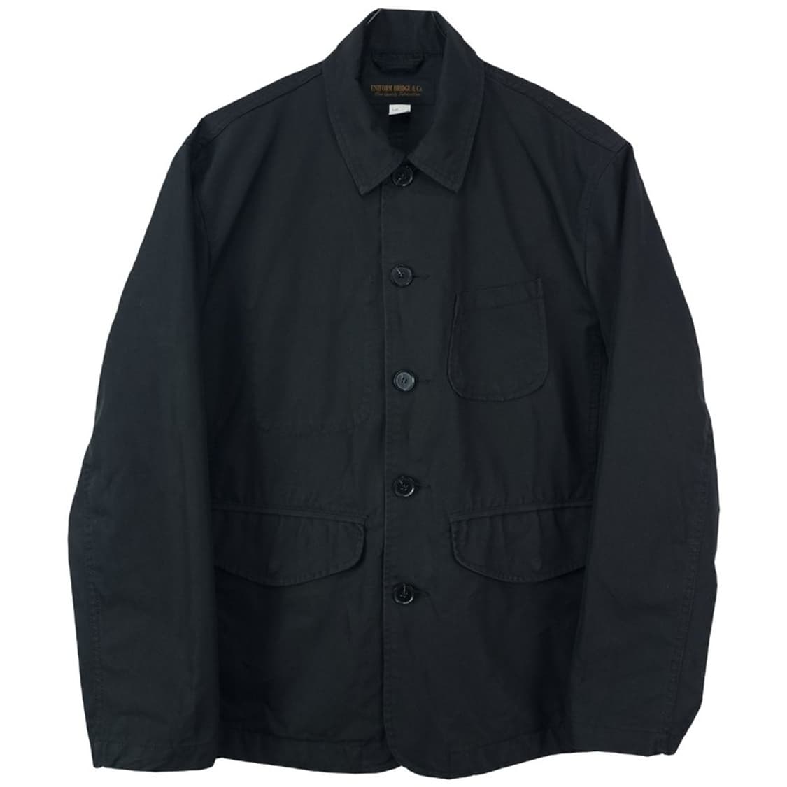 [유니폼브릿지] 루즈핏 코튼 자켓 블랙 M19378 상품이미지2