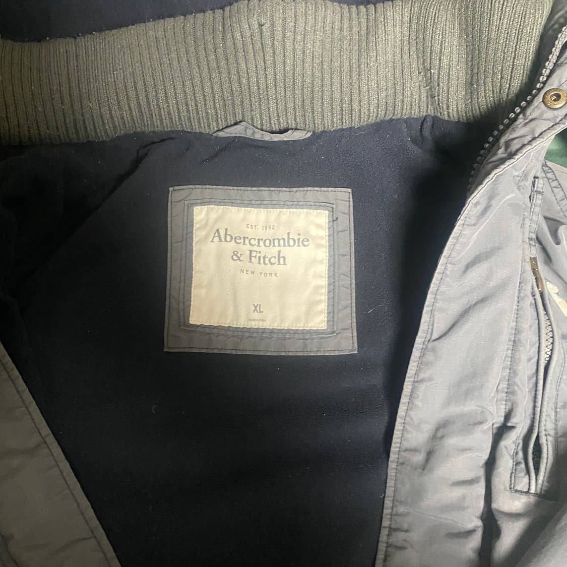 아베크롬비 빅 후드 자켓 XL 상품이미지3