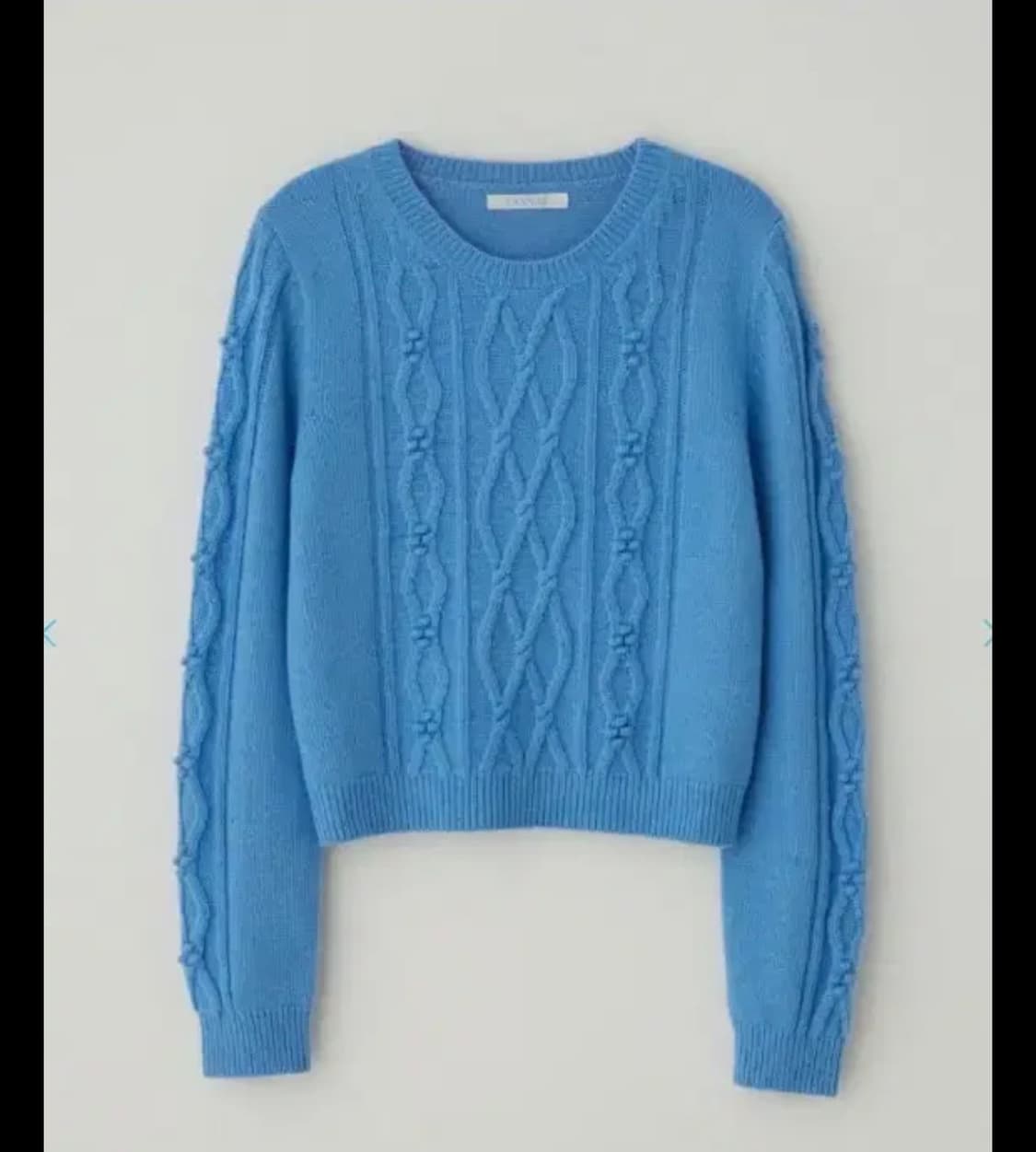 타낫 버블 케이블 니트 상품이미지1