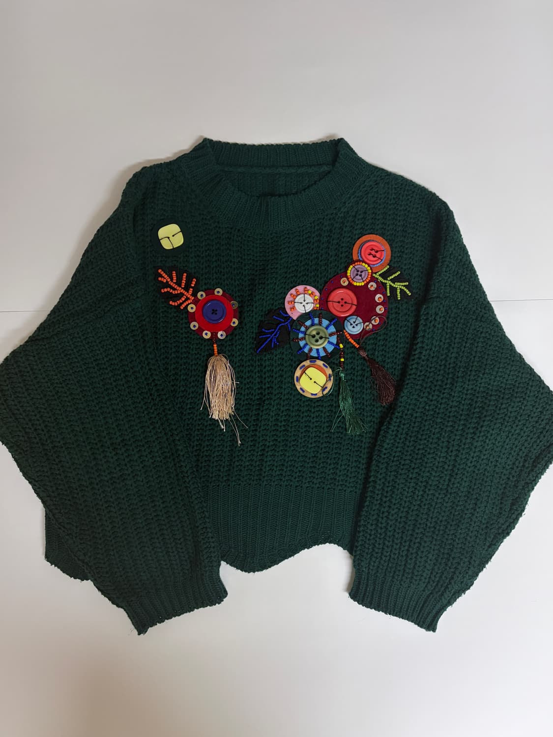 버튼 디테일 니트 상품이미지3