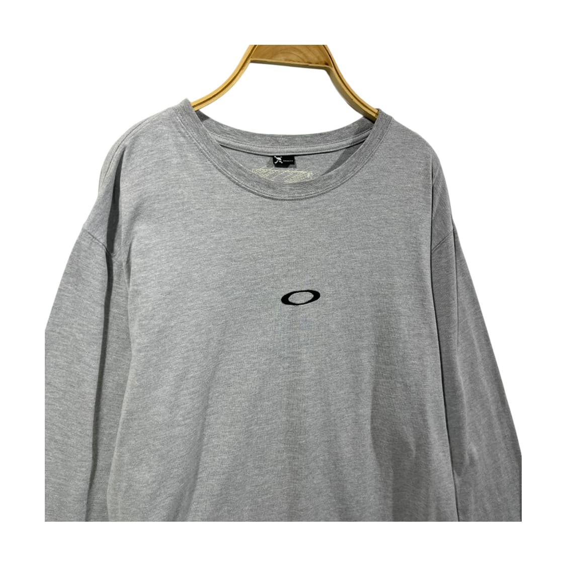[OAKLEY] 오클리 로고 자수 그레이 롱슬리브 상품이미지2