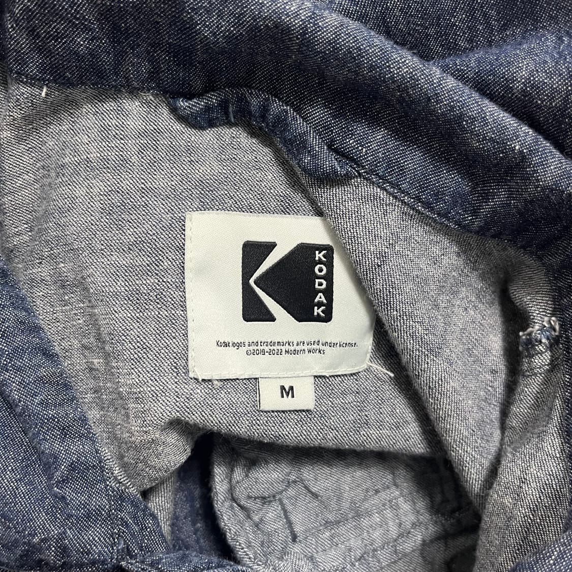 코닥(KODAK) 뷰파인더 데님 점프수트 상품이미지8