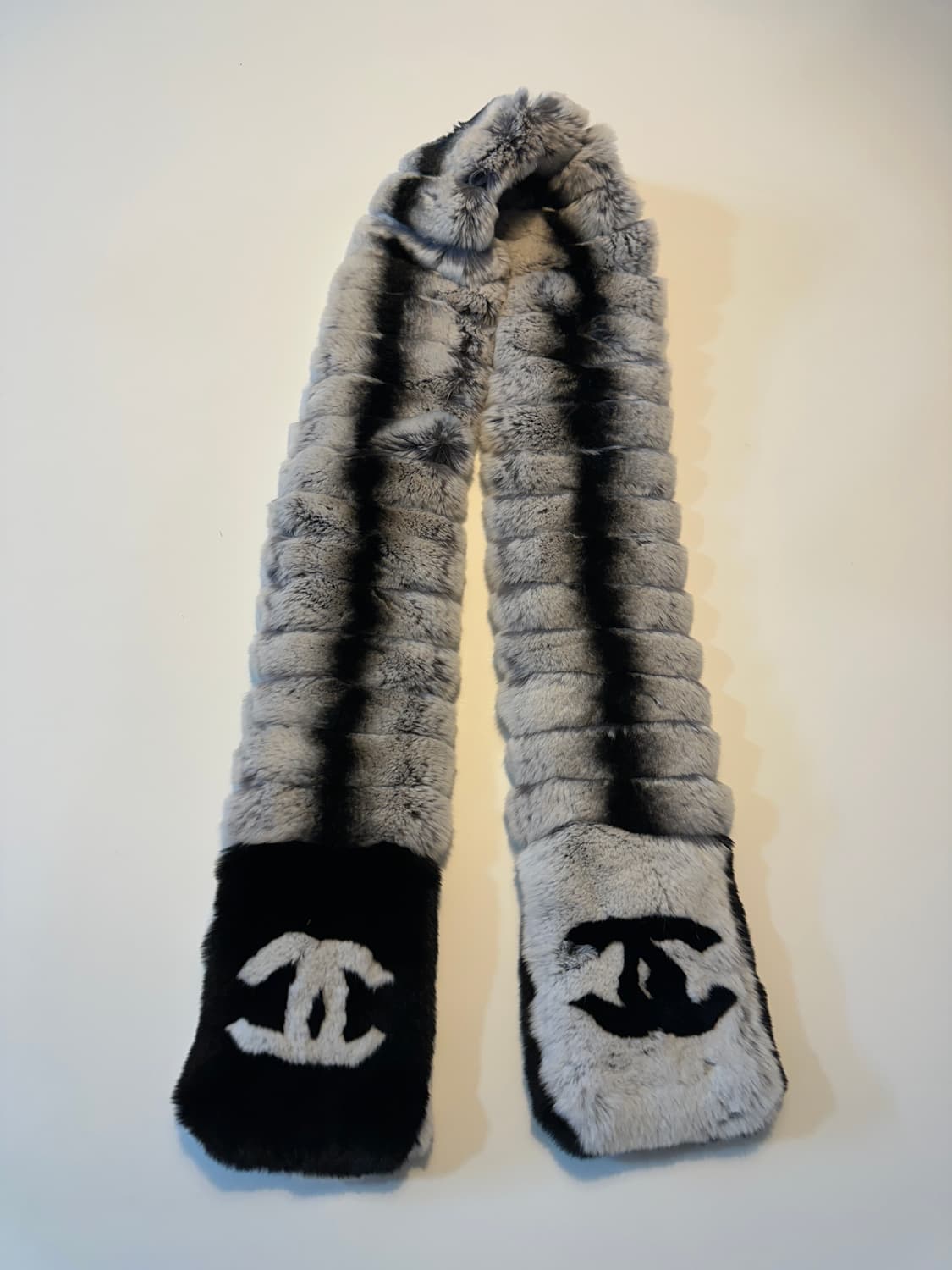 (새상품)샤넬리얼토끼털머플러 상품이미지1