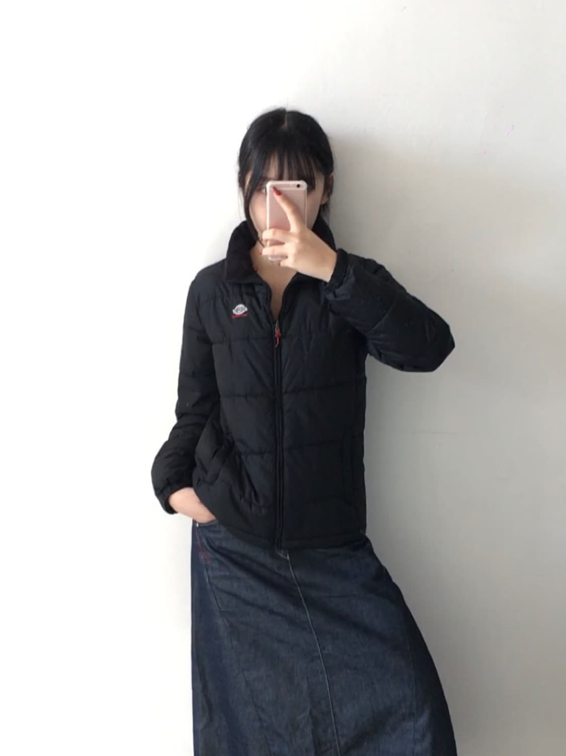 디키즈 자수 경량패딩 상품이미지1