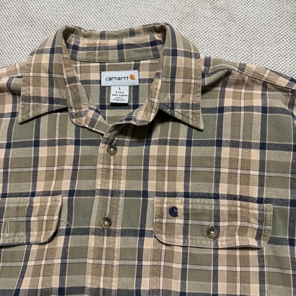 칼하트 체크 셔츠 상품이미지2