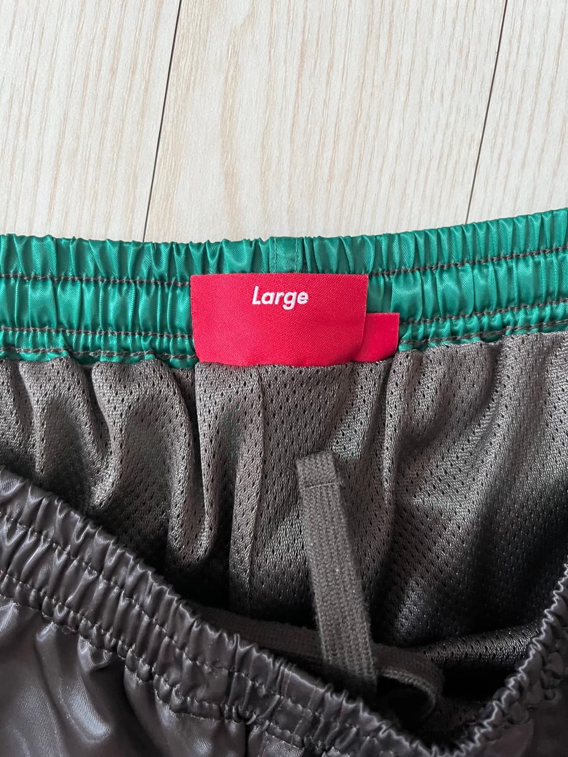 슈프림 사틴 트랙팬츠 L 상품이미지5