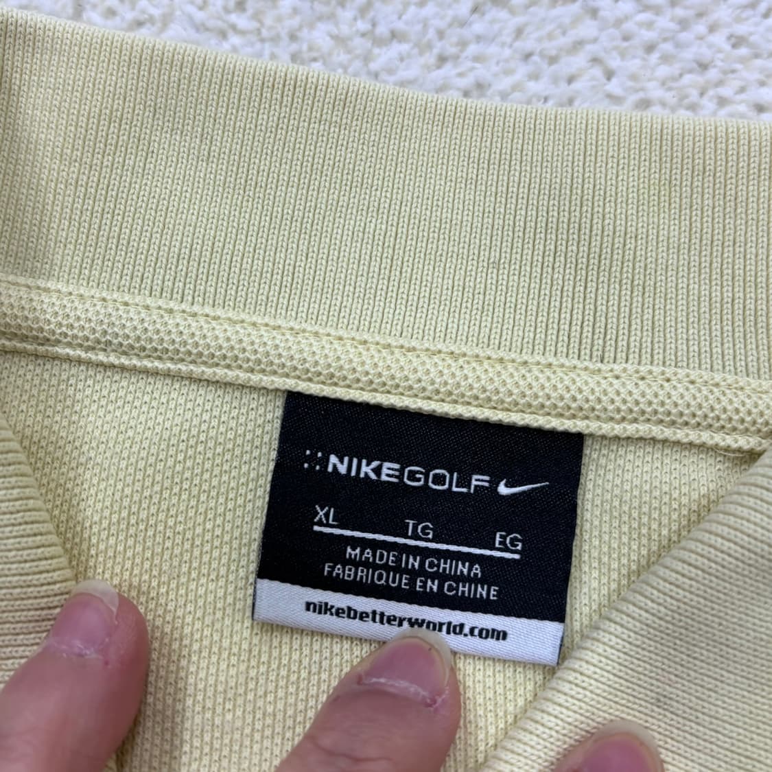 XL 나이키골프 빈티지 반팔 카라 티셔츠 0320E 상품이미지3