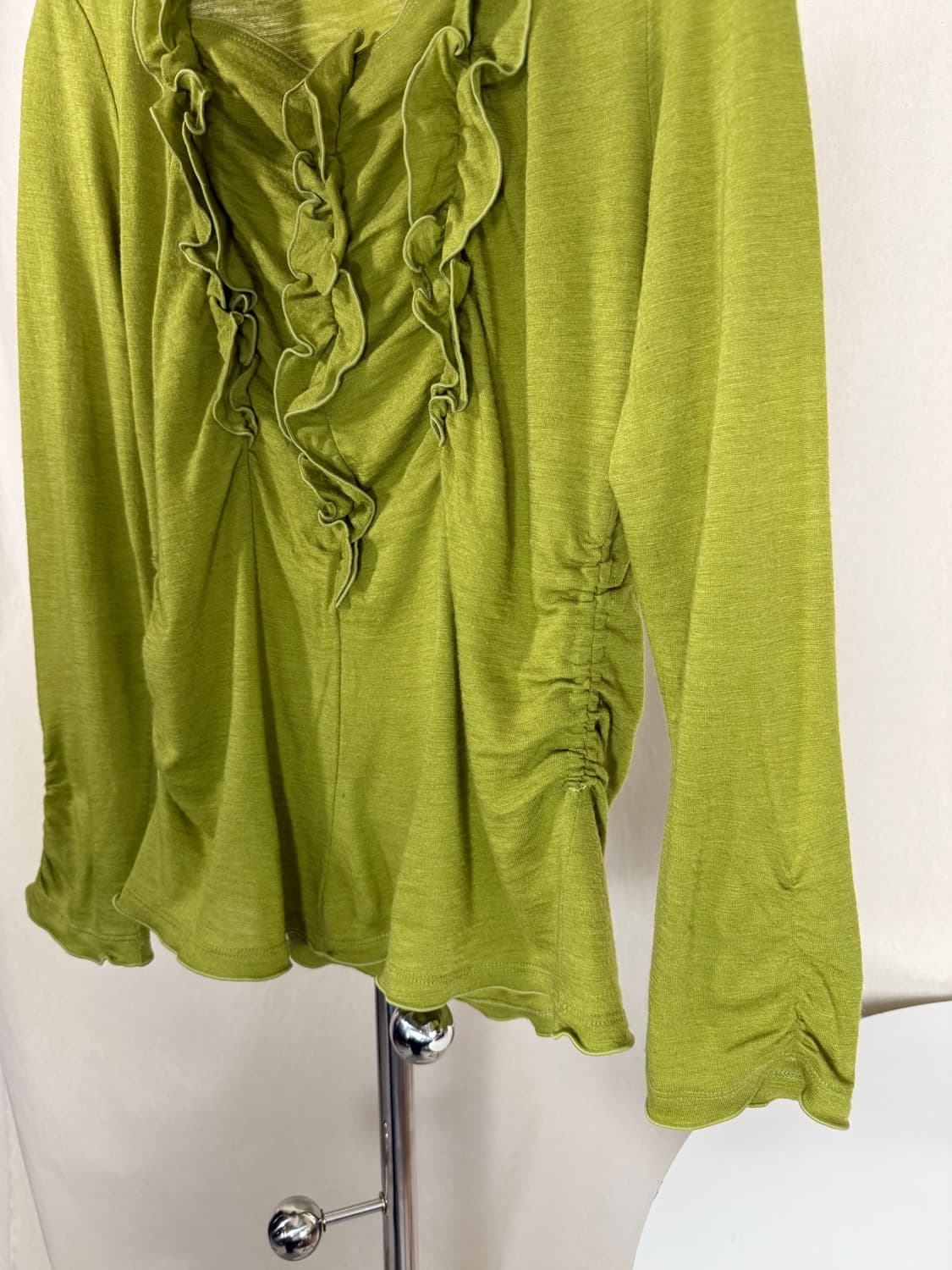Smart Pink Shirring Blouse 상품이미지6