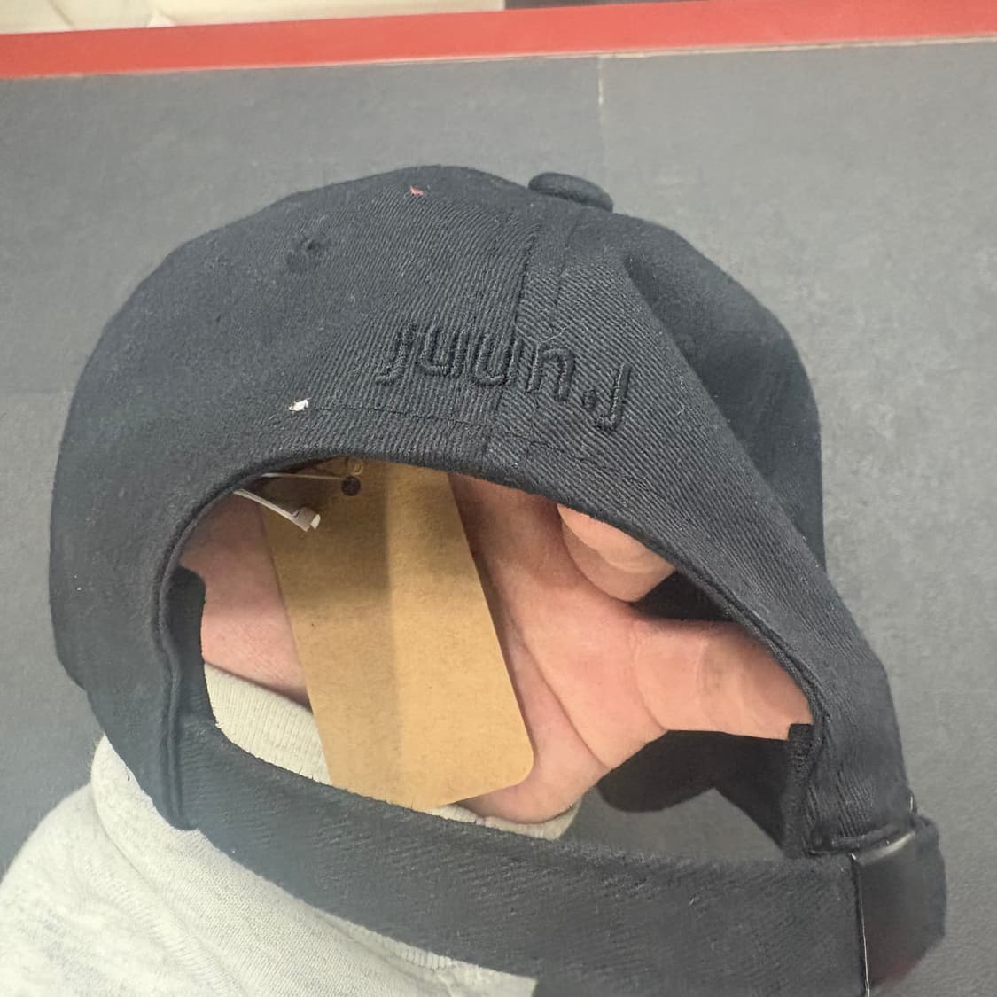 준지레터링볼캡 상품이미지3