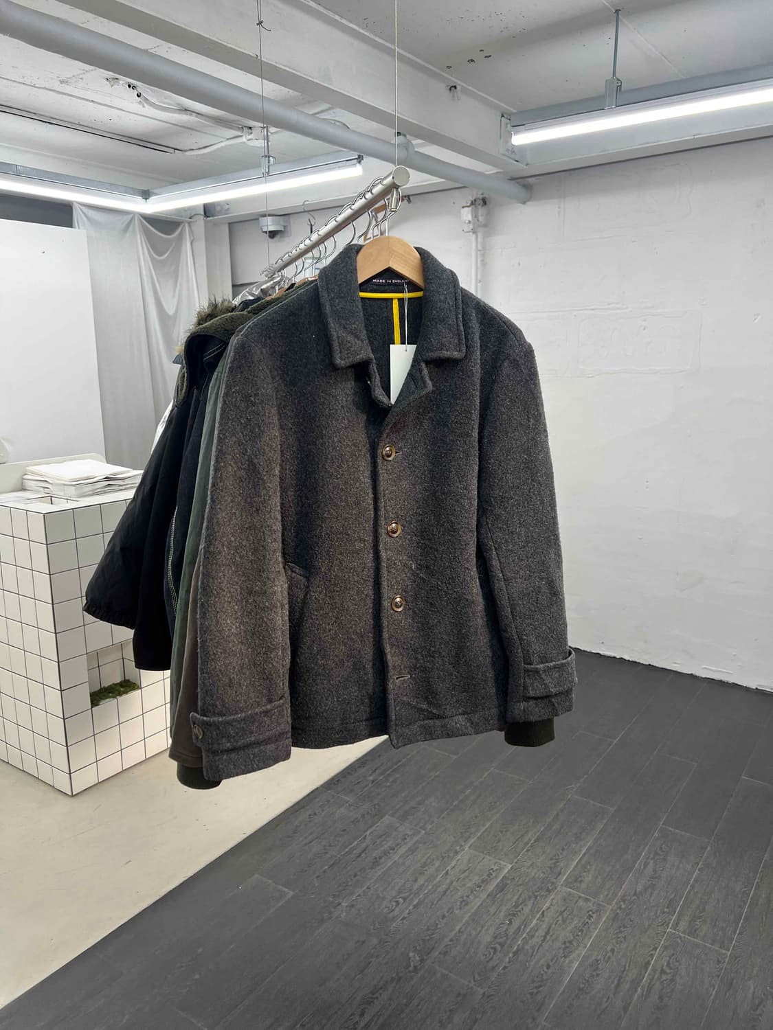 런던 트레디션 저널스탠다드 별주 울 코트 상품이미지1