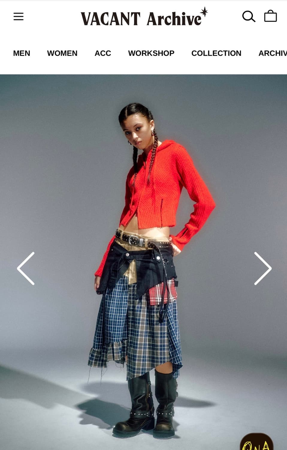 베이컨트 아카이브 / IVAN HALF STRAP BOOTS / 240 상품이미지10