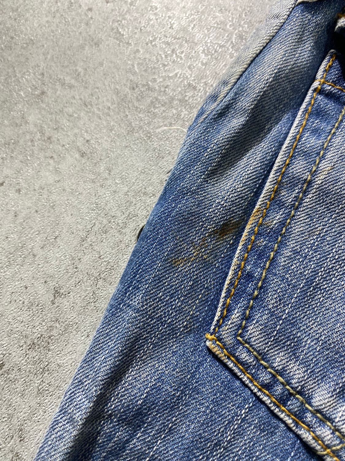 [28] None 빈티지 Y2K 디스트레스드 데님팬츠 상품이미지8