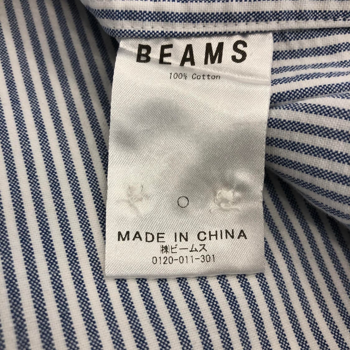 BEAMS 빔즈 JPN 옥스포드 오버셔츠 M 상품이미지6