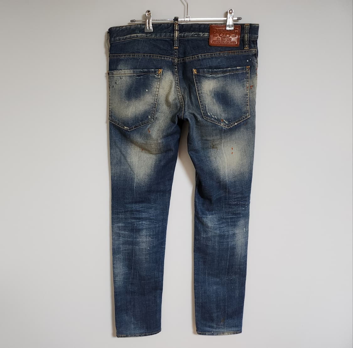 [46] 디스퀘어드2 오렌지 수갑패치 디스 청바지 S74LA0651 상품이미지4