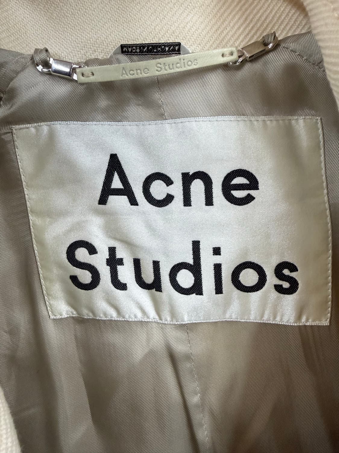 아크네스튜디오 모직 트렌치코트 66-77 상품이미지2