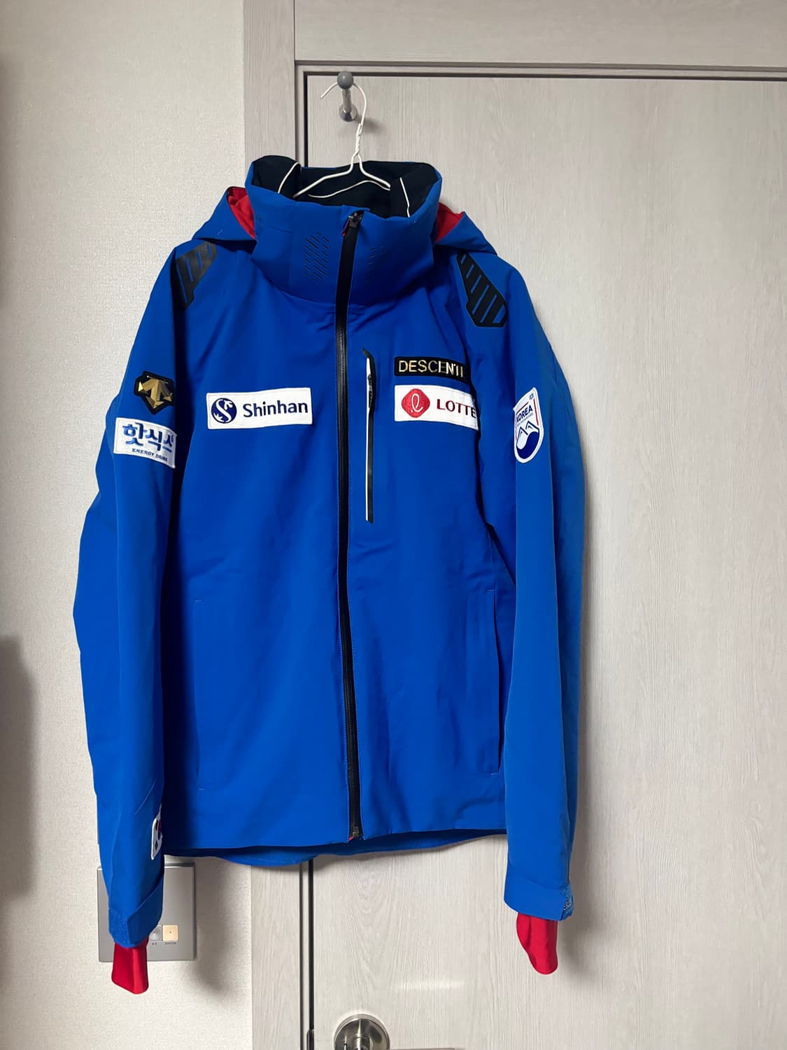 새상품) 데상트 스키 스노우보드 국가대표 국대 어센틱 유니폼 M 상품이미지1