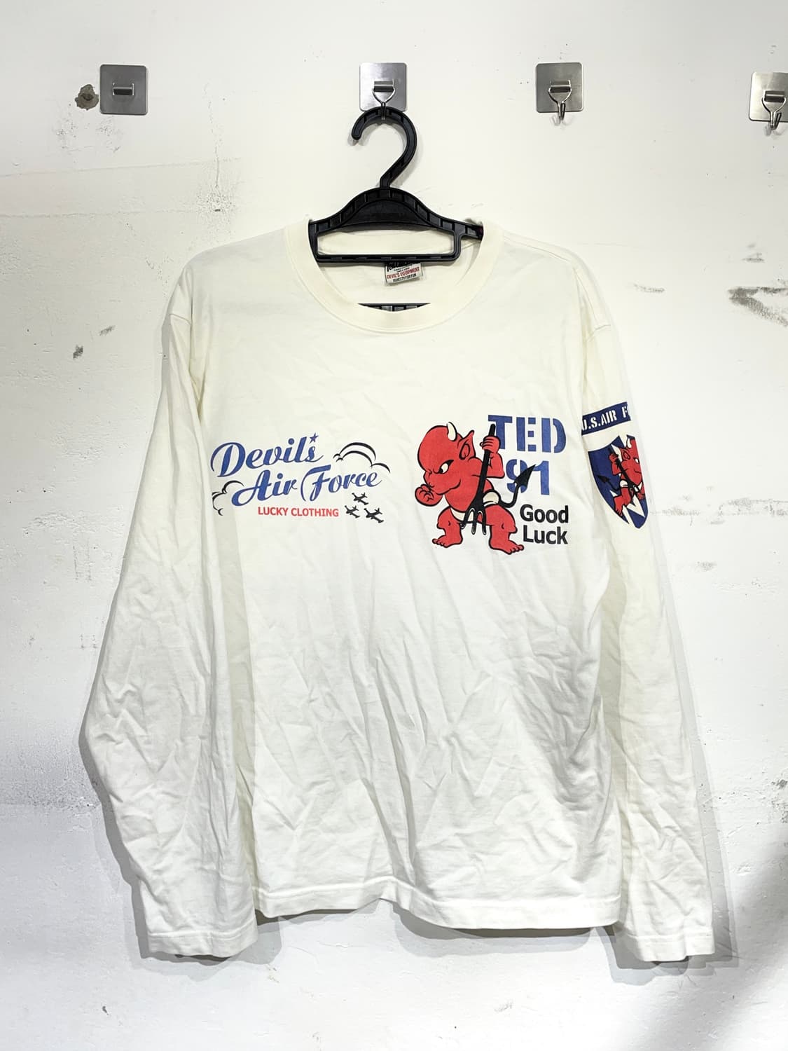 90s 테드컴퍼니 극희귀 롱슬리브 긴팔티 상품이미지6