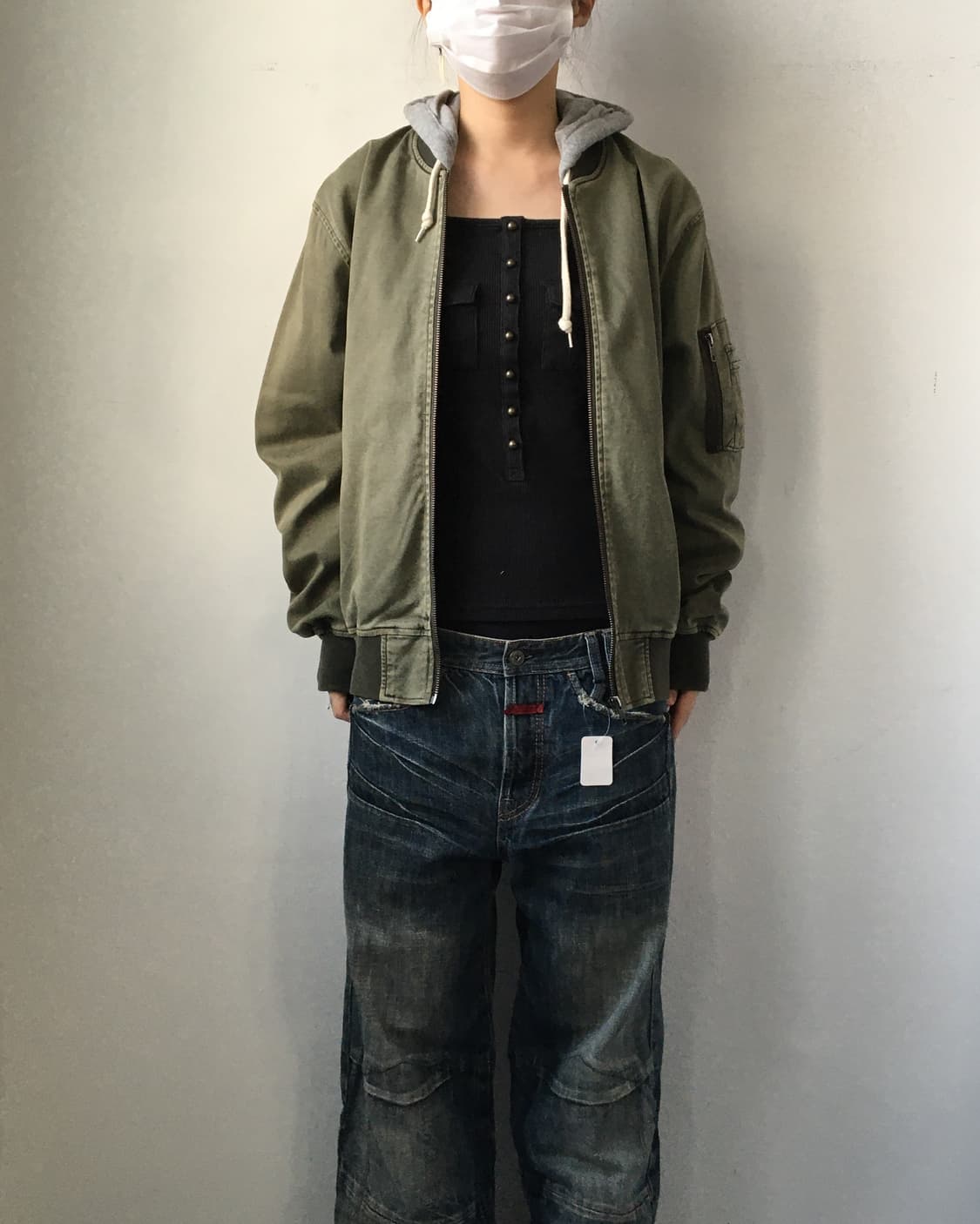 Hood layered ma 1 상품이미지6