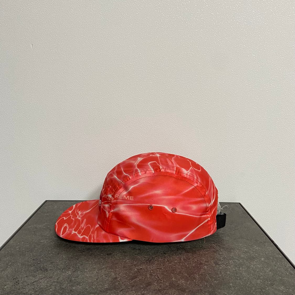 (OS) 슈프림 박스로고 캠프캡 모자 웨이브 레드 상품이미지2