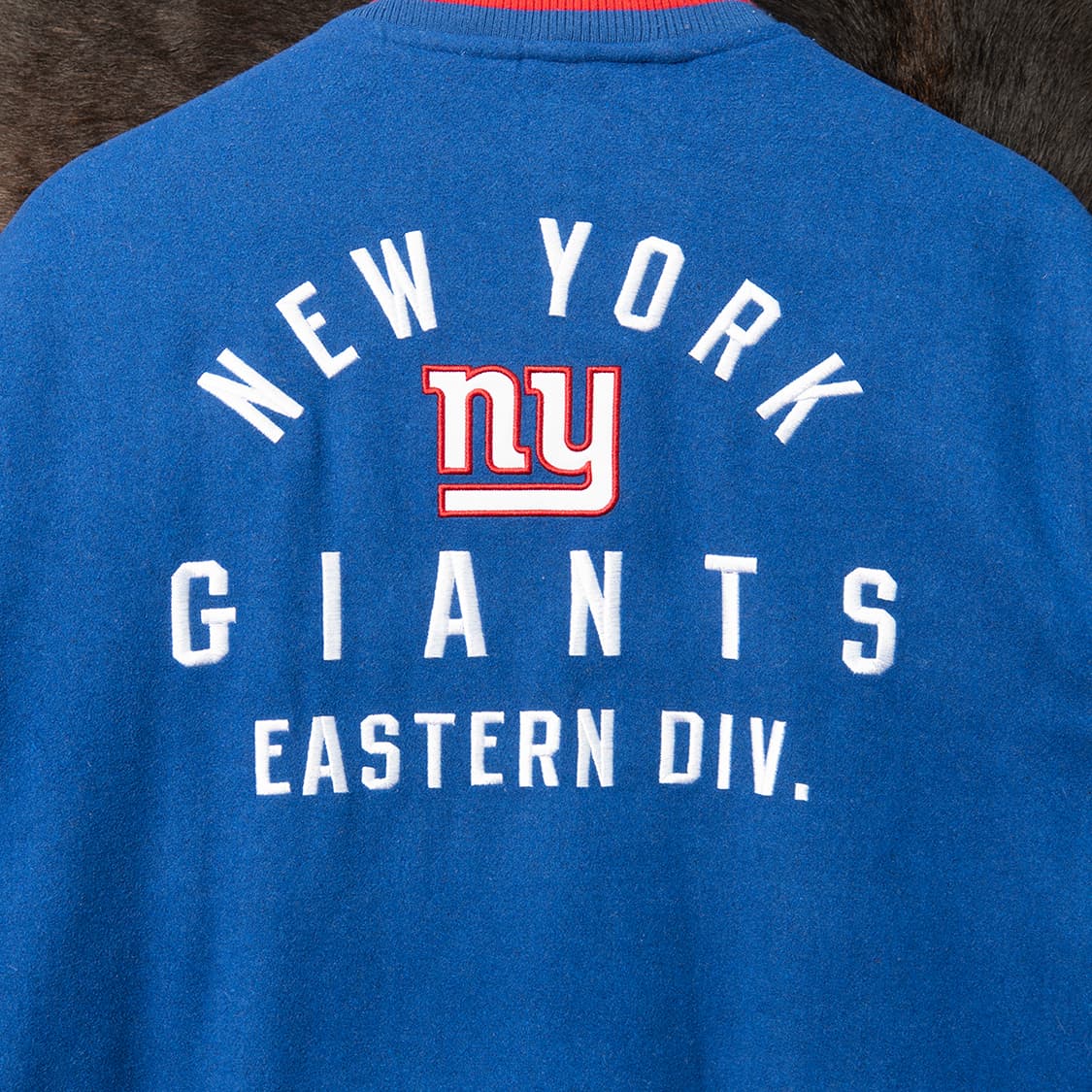 [L] NFL 뉴욕자이언츠 바시티 자켓  상품이미지6