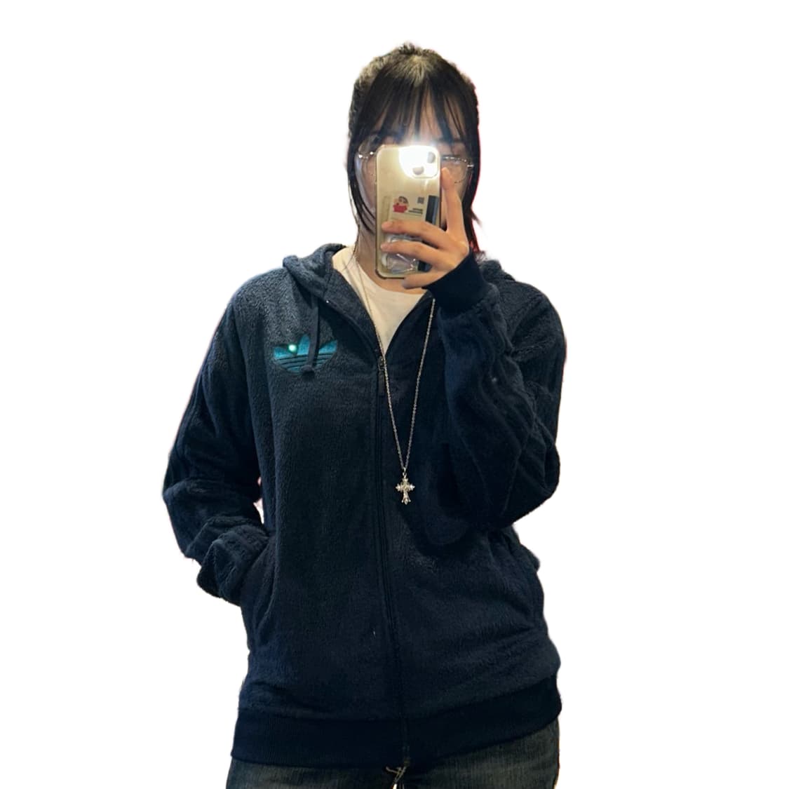 Adidas navy per hoodie 상품이미지1