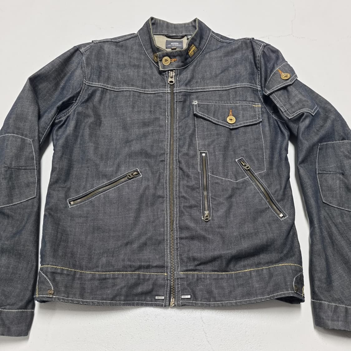 G-STAR RAW 데님 바이커자켓 - L 상품이미지3